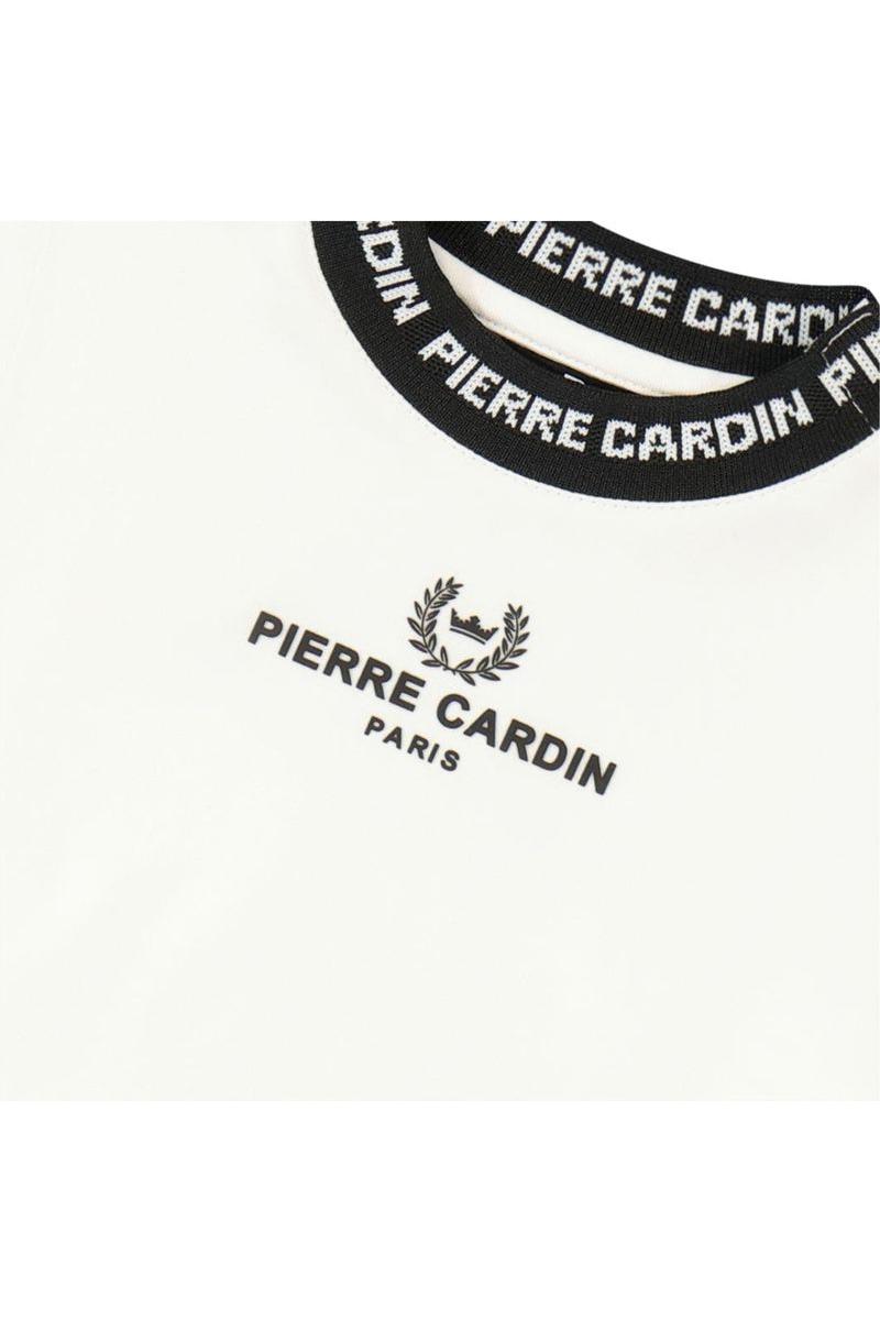 חולצת טי שרט PIERRE CARDIN ארוכה לוגו בצווארון לתינוקות