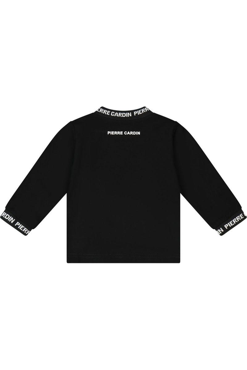 חולצת טי שרט PIERRE CARDIN ארוכה לוגו בצווארון לתינוקות