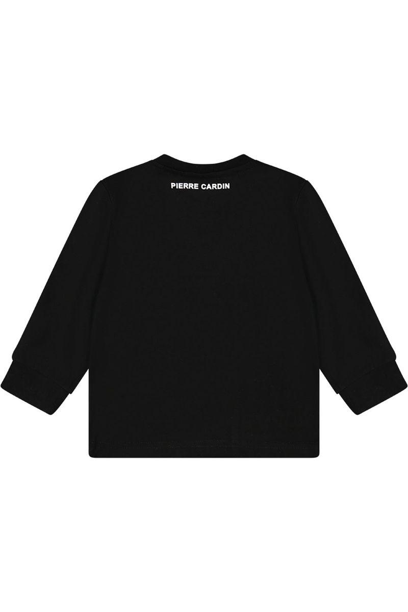 חולצת טי שרט PIERRE CARDIN ארוכה הדפס לוגו בצד לתינוקות