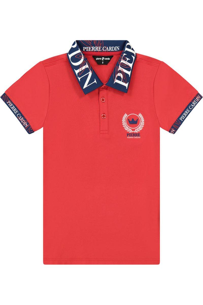 חולצת צווארון PIERRE CARDIN הדפס לוגו בצווארון לילדים