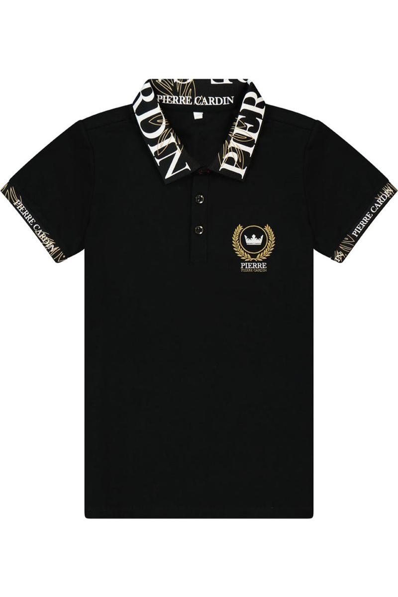 חולצת צווארון PIERRE CARDIN הדפס לוגו בצווארון לילדים