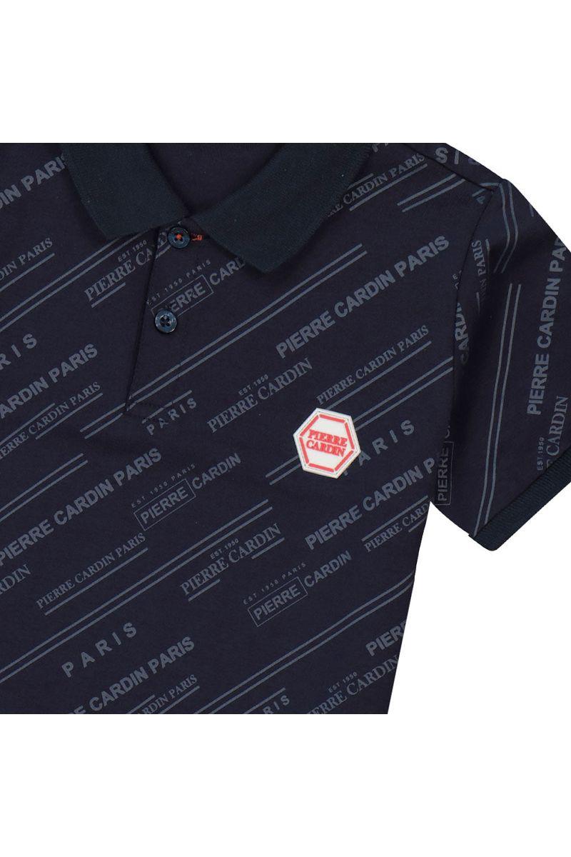 חולצת צווארון PIERRE CARDIN לוגו בצד לילדים