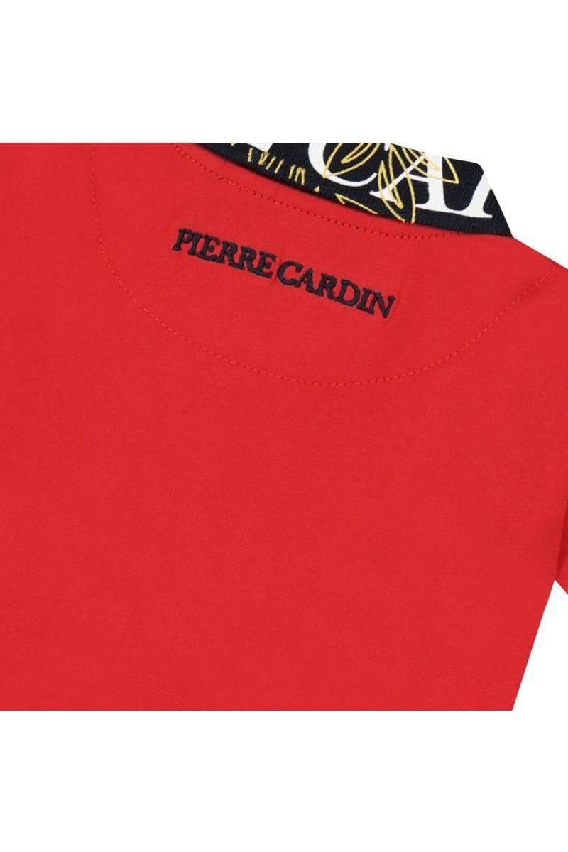 חולצת צווארון PIERRE CARDIN לוגו מעוטר לתינוקות
