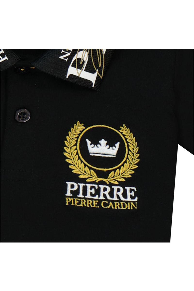 חולצת צווארון PIERRE CARDIN לוגו מעוטר לתינוקות