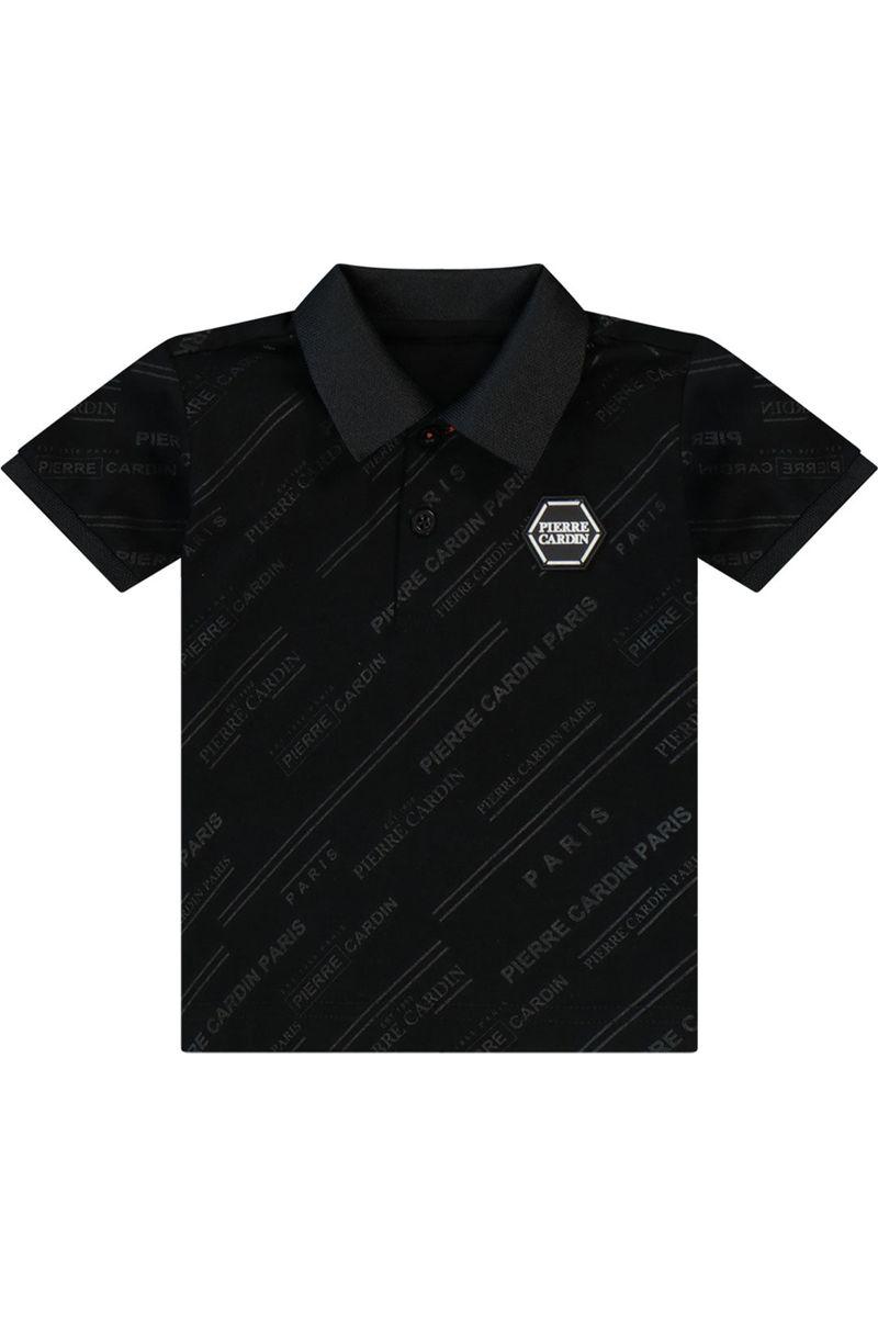 חולצת צווארון PIERRE CARDIN לוגו בצד לתינוקות
