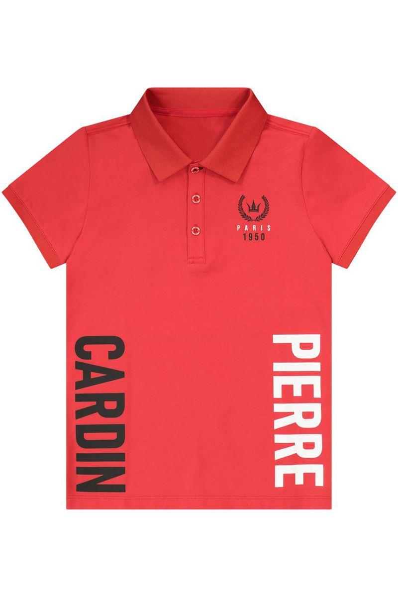 חולצת צווארון PIERRE CARDIN הדפס בצדדים לילדים