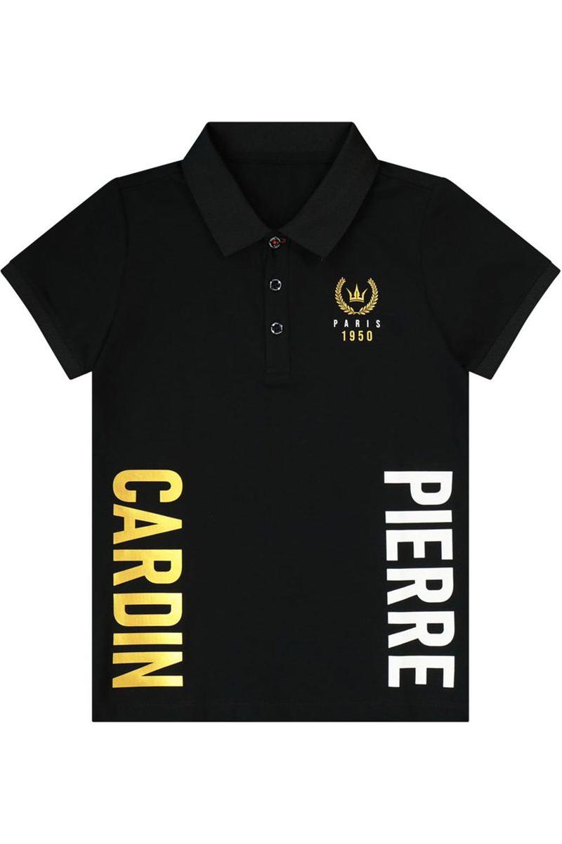 חולצת צווארון PIERRE CARDIN הדפס בצדדים לילדים