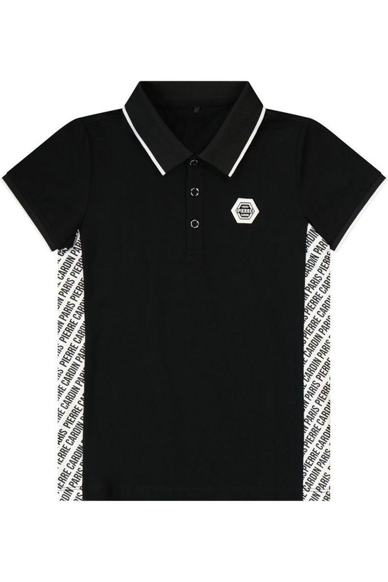 חולצת צווארון PIERRE CARDIN ממותגת בצדדים לילדים