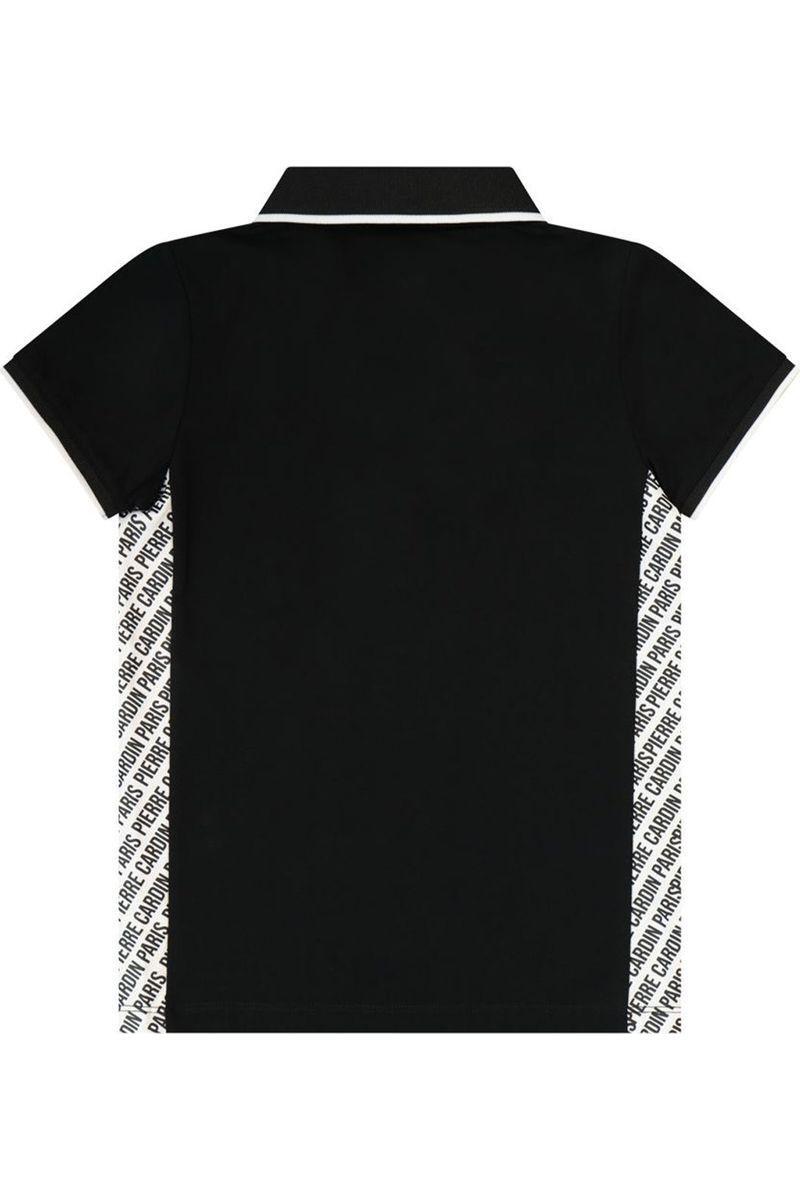 חולצת צווארון PIERRE CARDIN ממותגת בצדדים לילדים