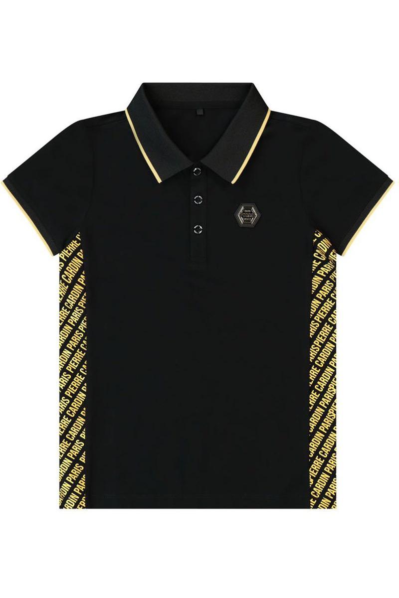 חולצת צווארון PIERRE CARDIN ממותגת בצדדים לילדים