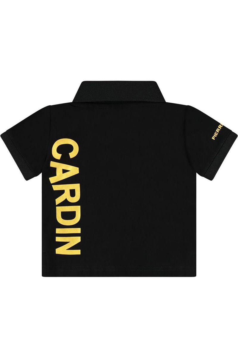 חולצת צווארון PIERRE CARDIN לוגו מותג לאורך לתינוקות