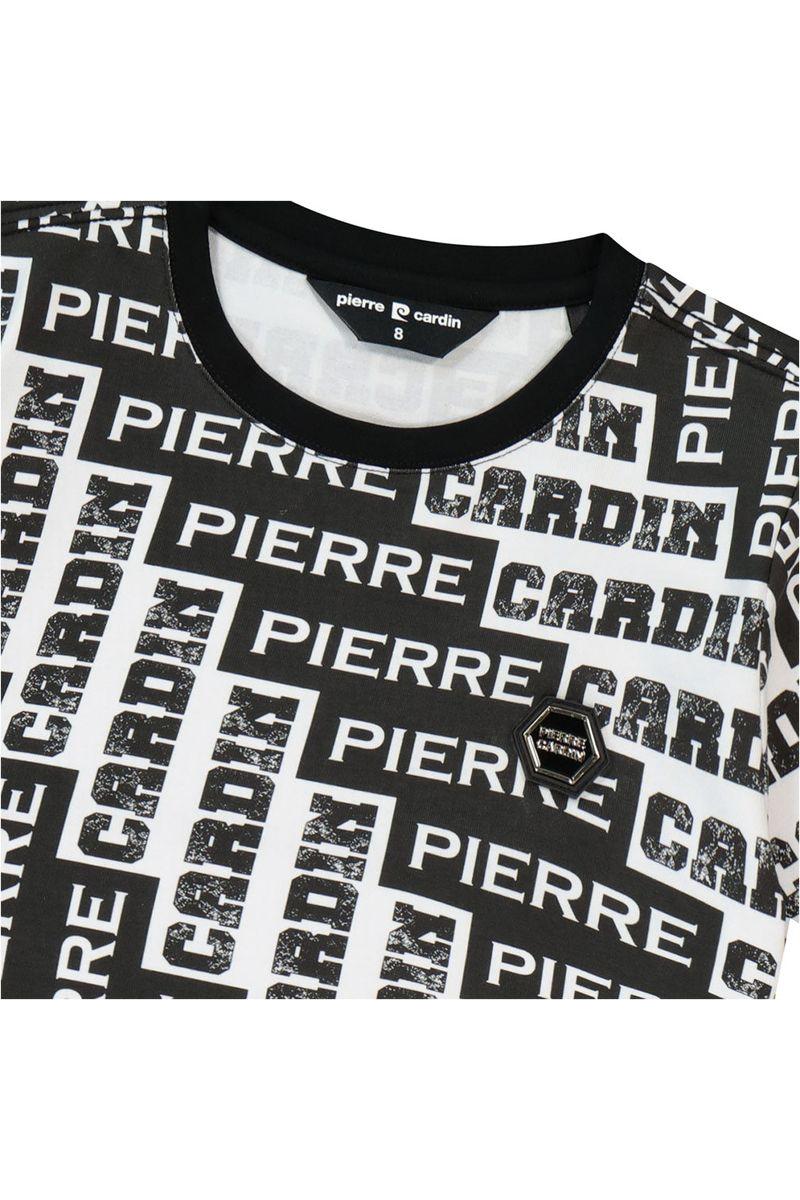 חולצת טי שרט PIERRE CARDIN הדפס לוגו לילדים