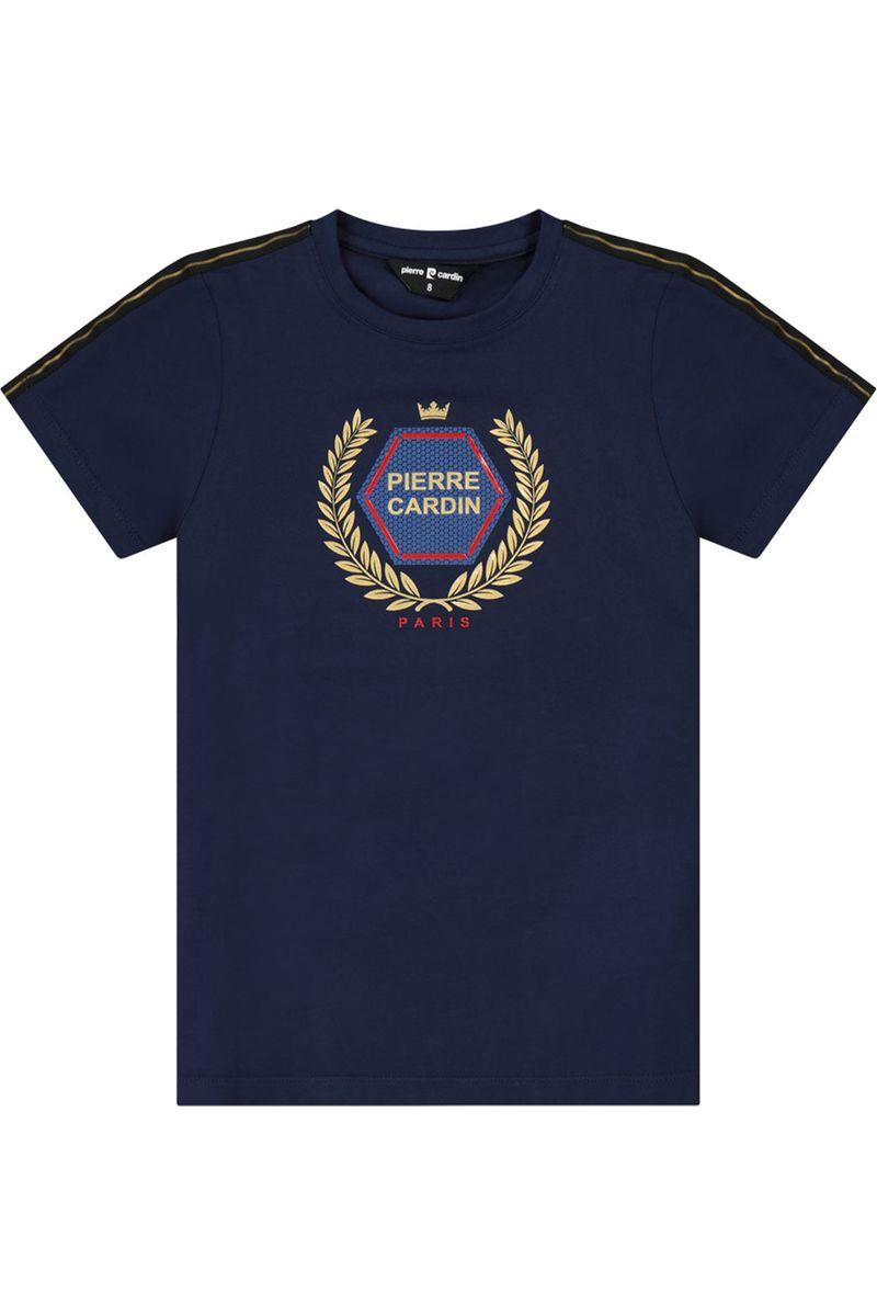 חולצת טי שרט PIERRE CARDIN לוגו מעוטר לילדים