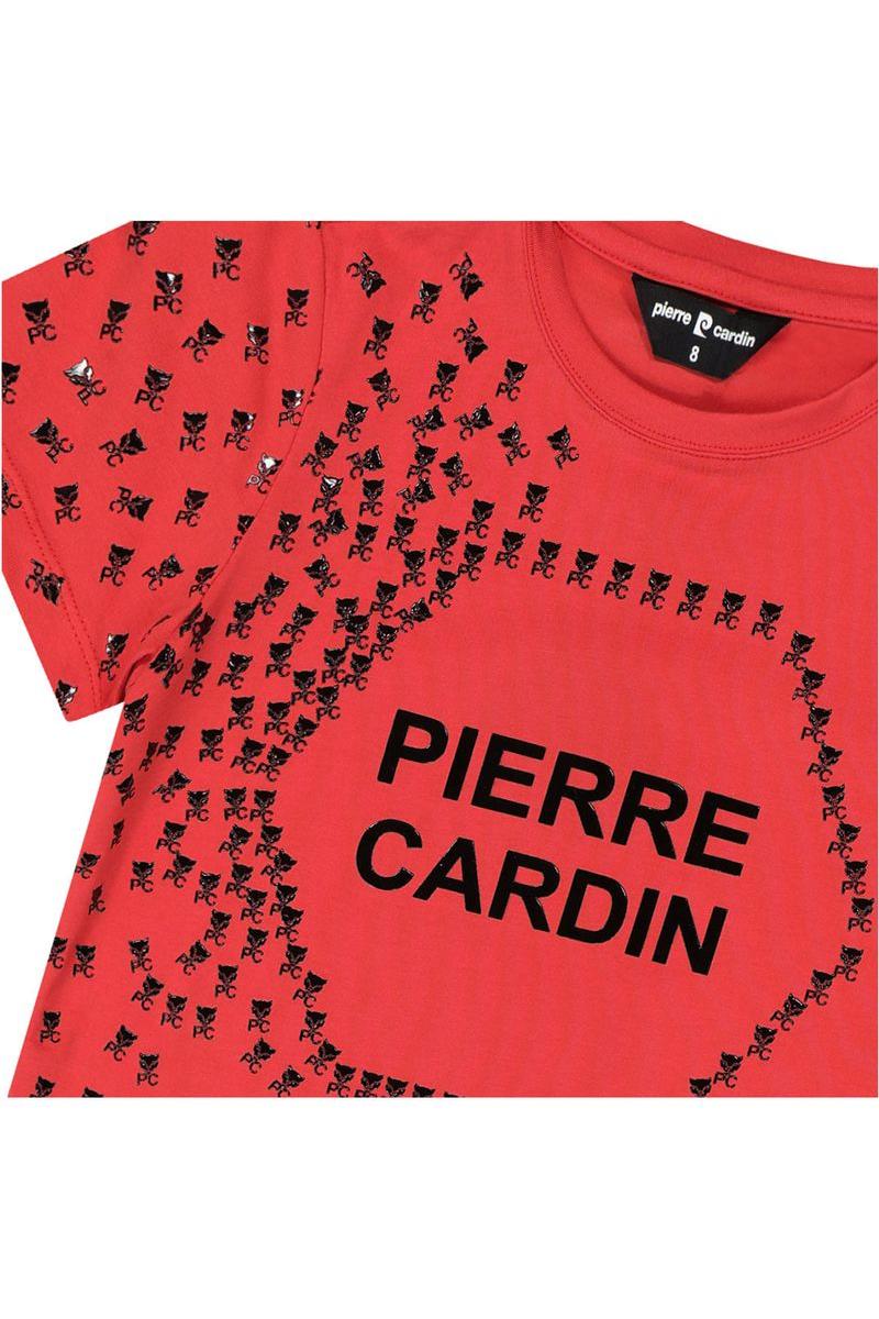 חולצת טי שרט PIERRE CARDIN הדפס לוגו לילדים