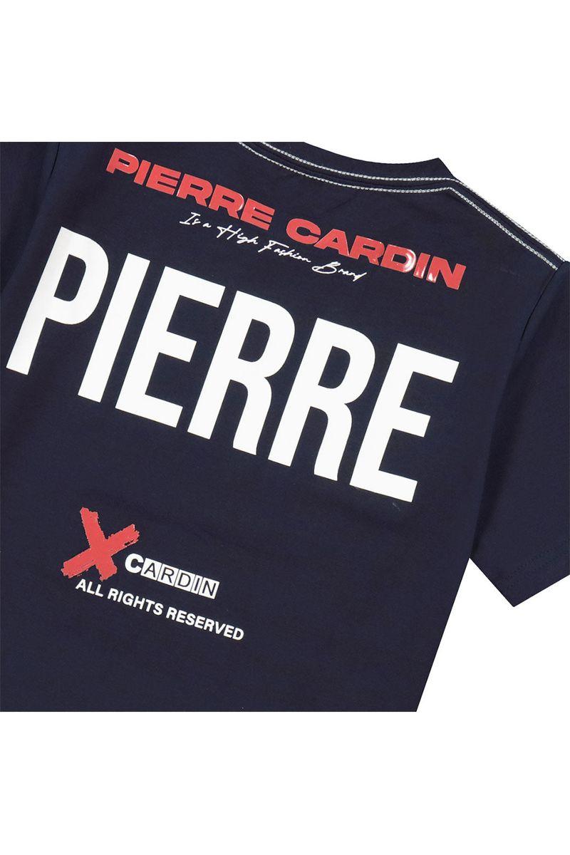 חולצת טי שרט PIERRE CARDIN לוגו אחורי לילדים