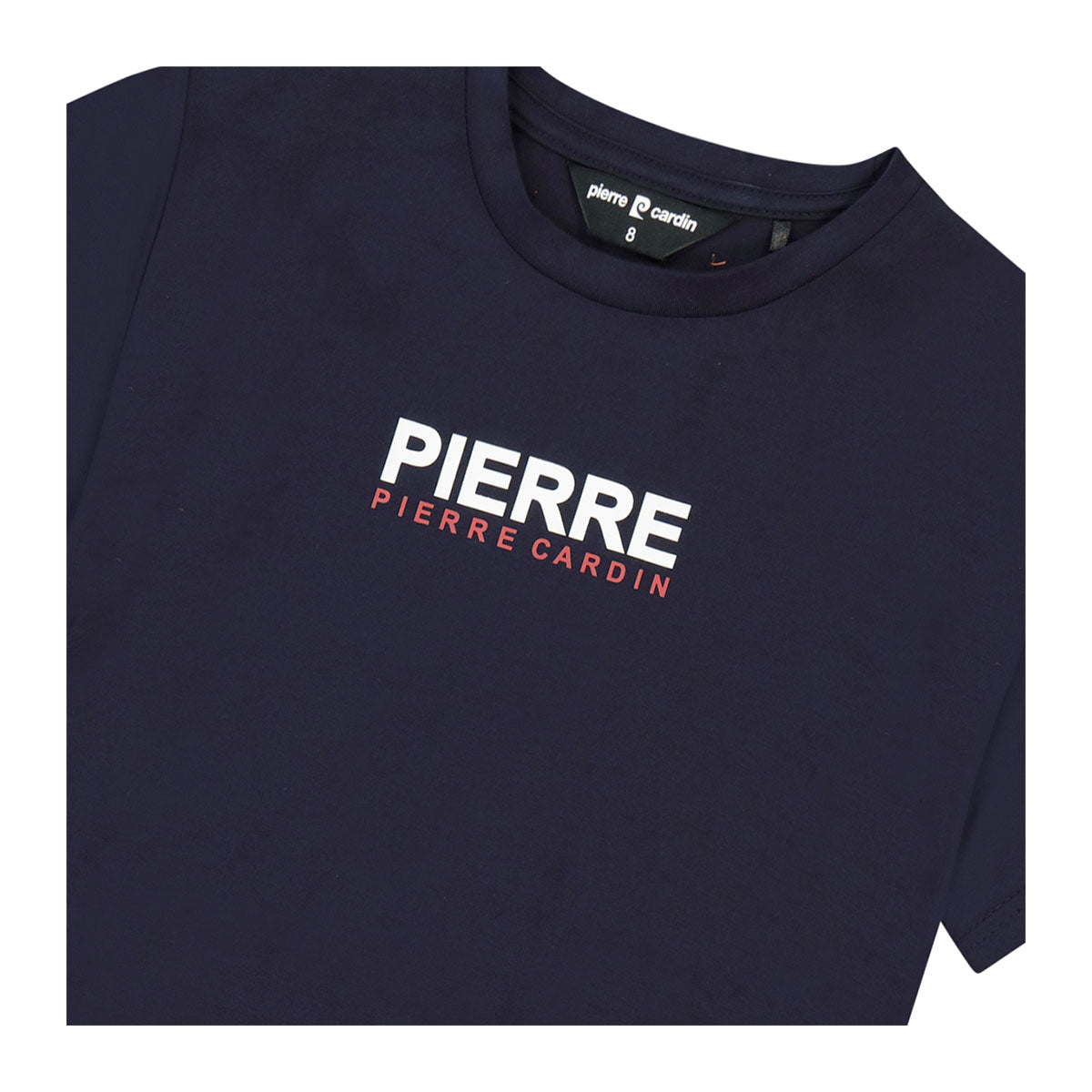 חולצת טי שרט PIERRE CARDIN לוגו לילדים