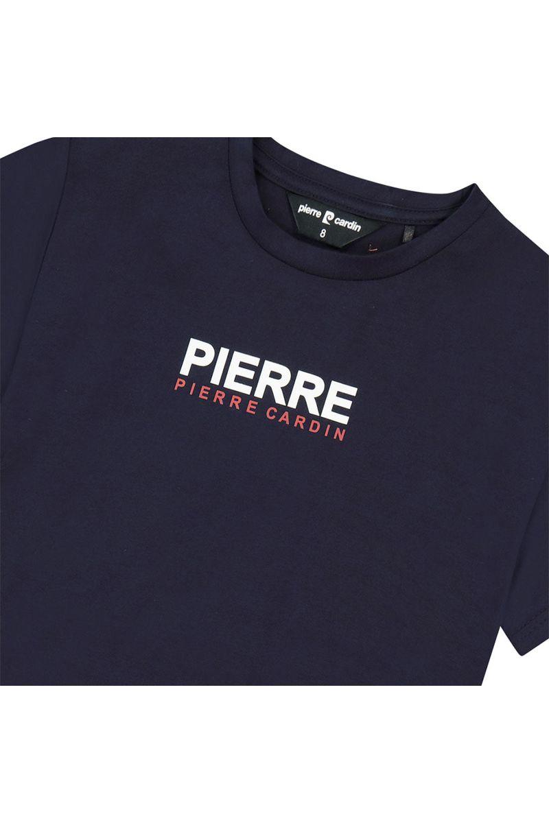 חולצת טי שרט PIERRE CARDIN לוגו לילדים