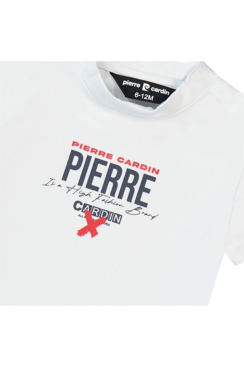 חולצת טי שרט PIERRE CARDIN הדפס אחורי לתינוקות