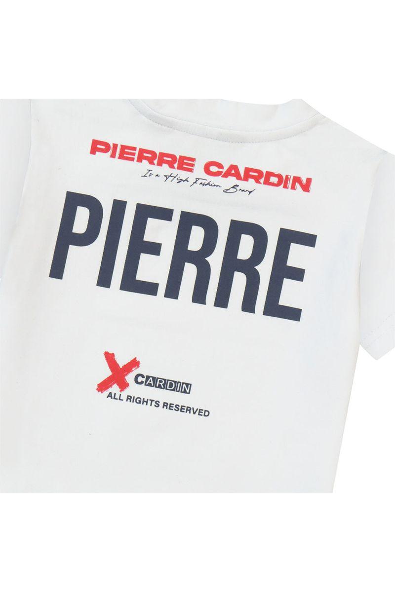 חולצת טי שרט PIERRE CARDIN הדפס אחורי לתינוקות