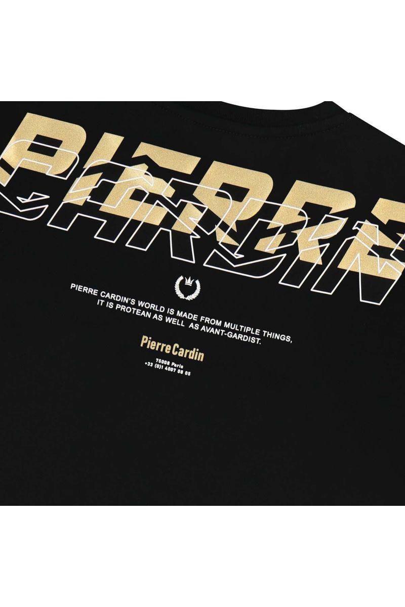 חולצת טישירט PIERRE CARDIN ממותגת בגב לילדים