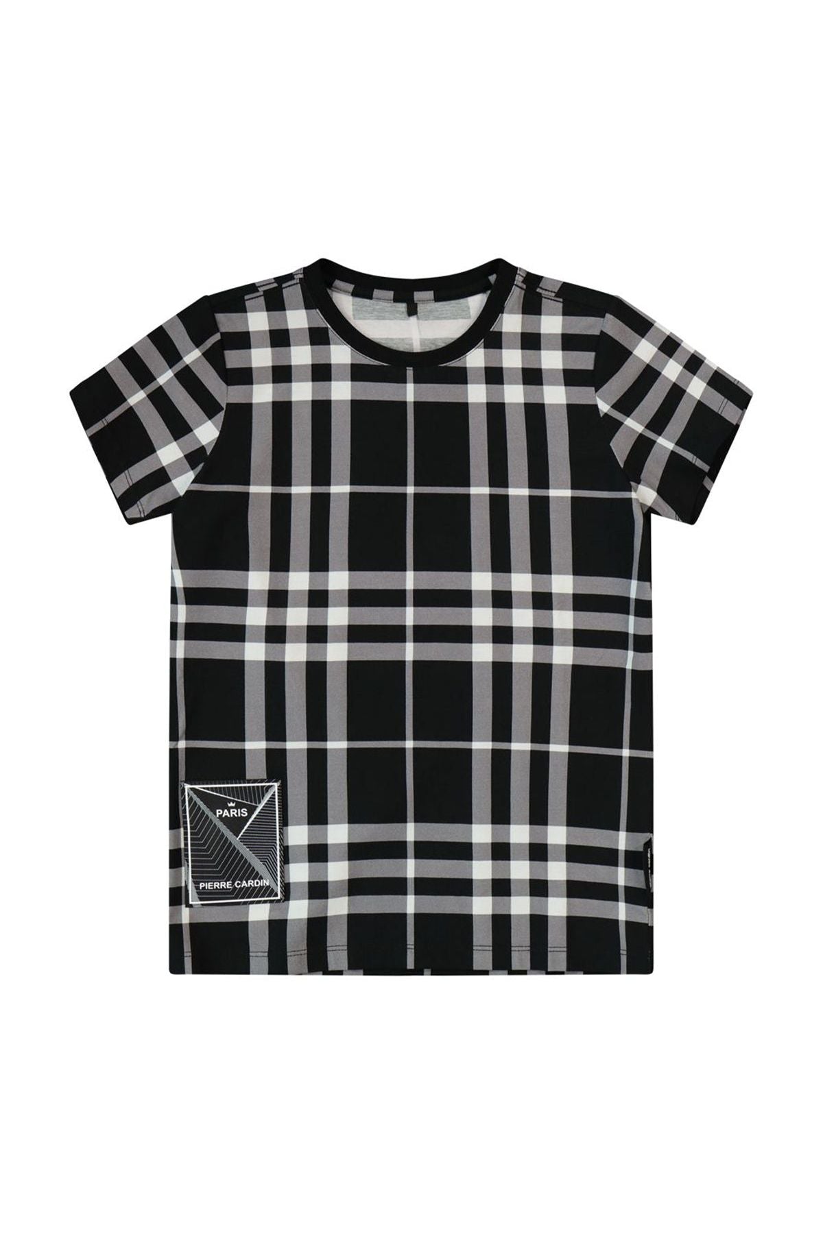 חולצת טישירט PIERRE CARDIN פאץ' בצד לילדים