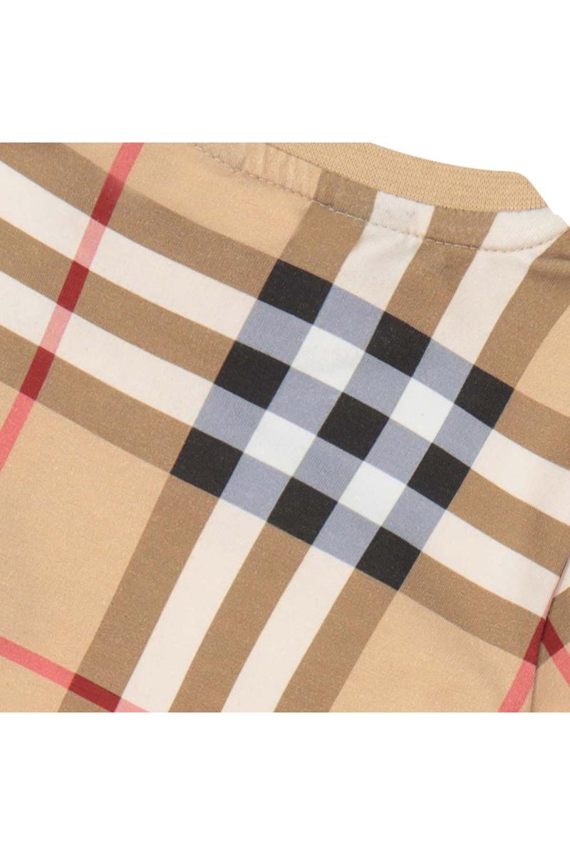 חולצת טישירט PIERRE CARDIN פאץ' בצד לתינוקות Brown / 3-6M