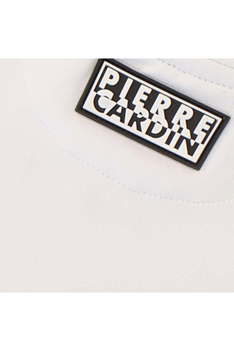 חולצת טישירט PIERRE CARDIN לוגו מותג באמצע לתינוקות