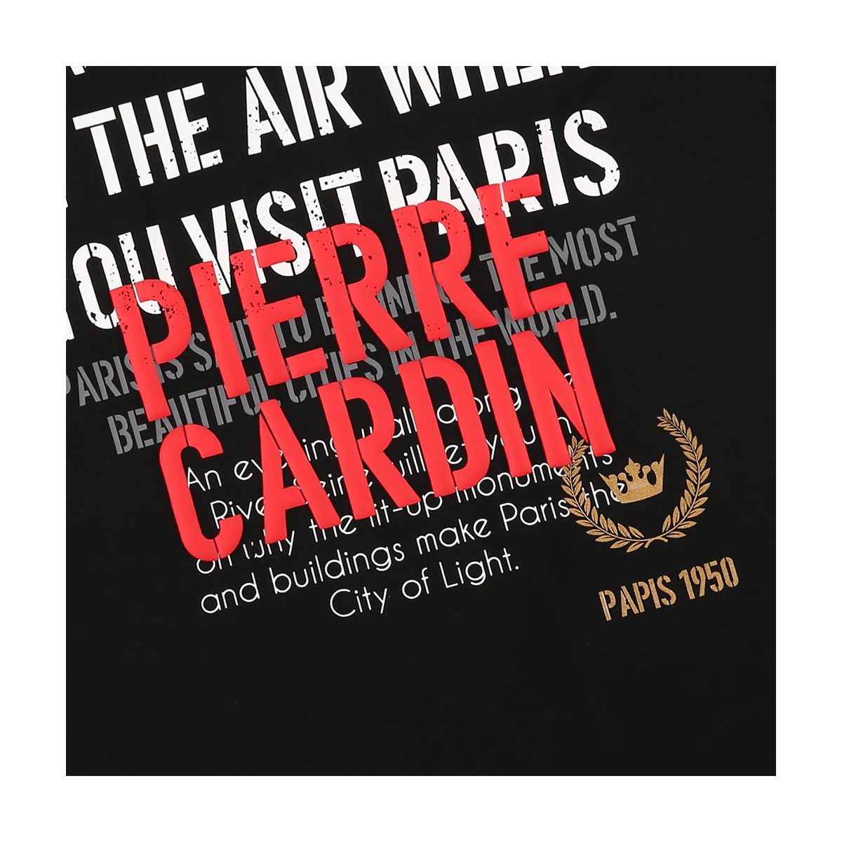 חולצת צווארון PIERRE CARDIN PARIS CITY OF LOVE לילדים