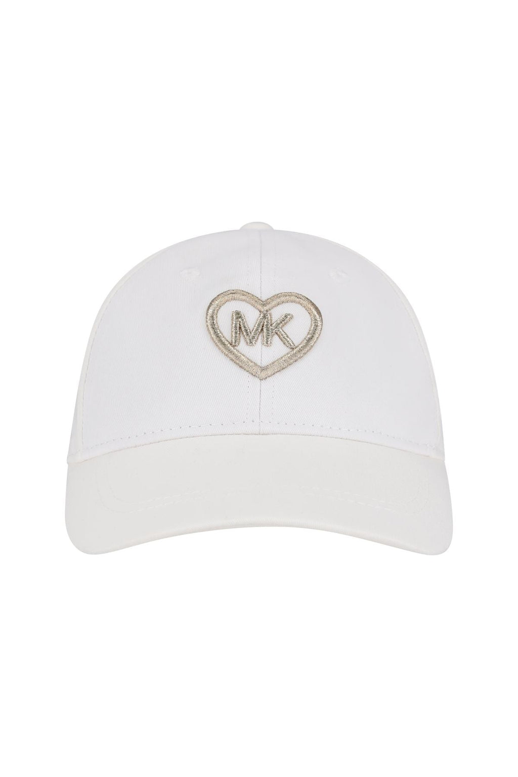 כובע מצחייה MICHAEL KORS לוגו לב לתינוקות White / 18-24M