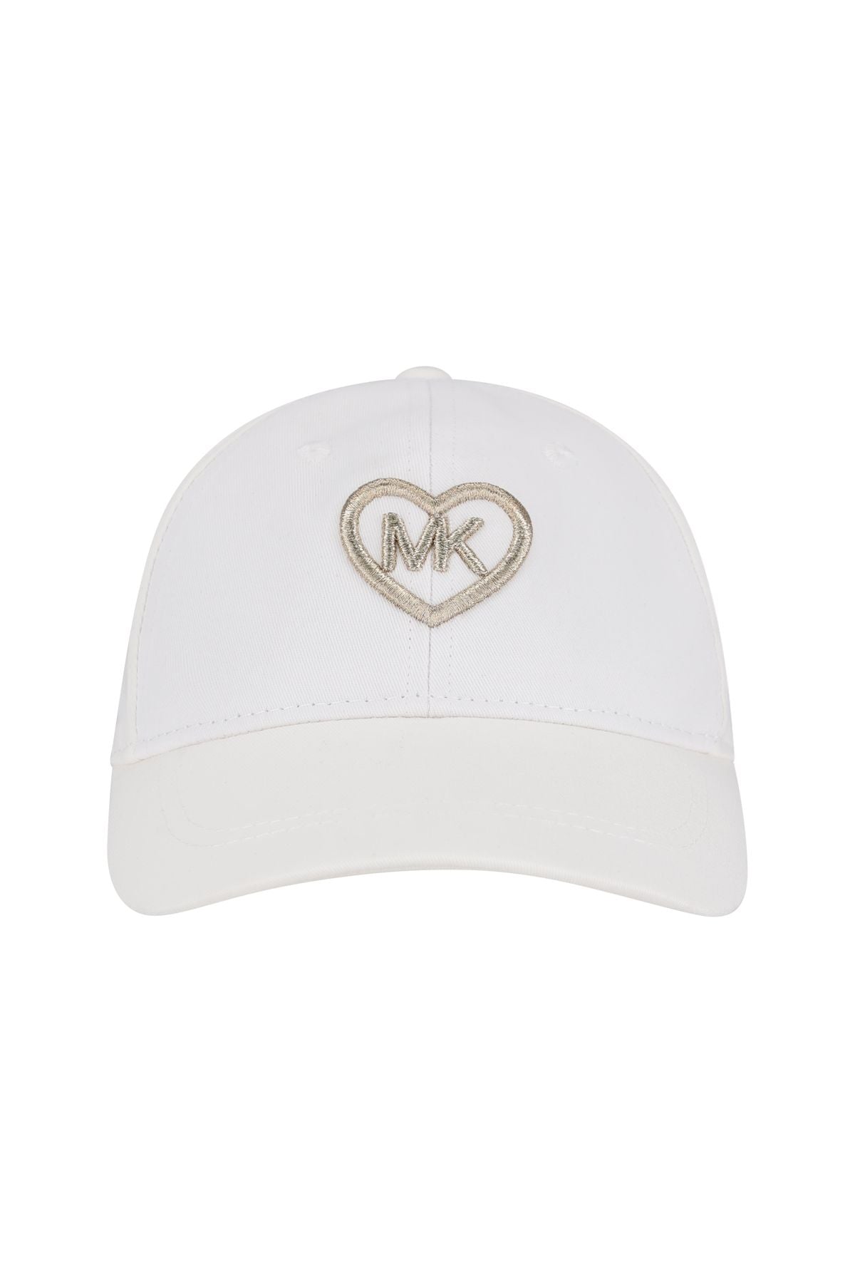 כובע מצחייה MICHAEL KORS לוגו לב לתינוקות White / 18-24M