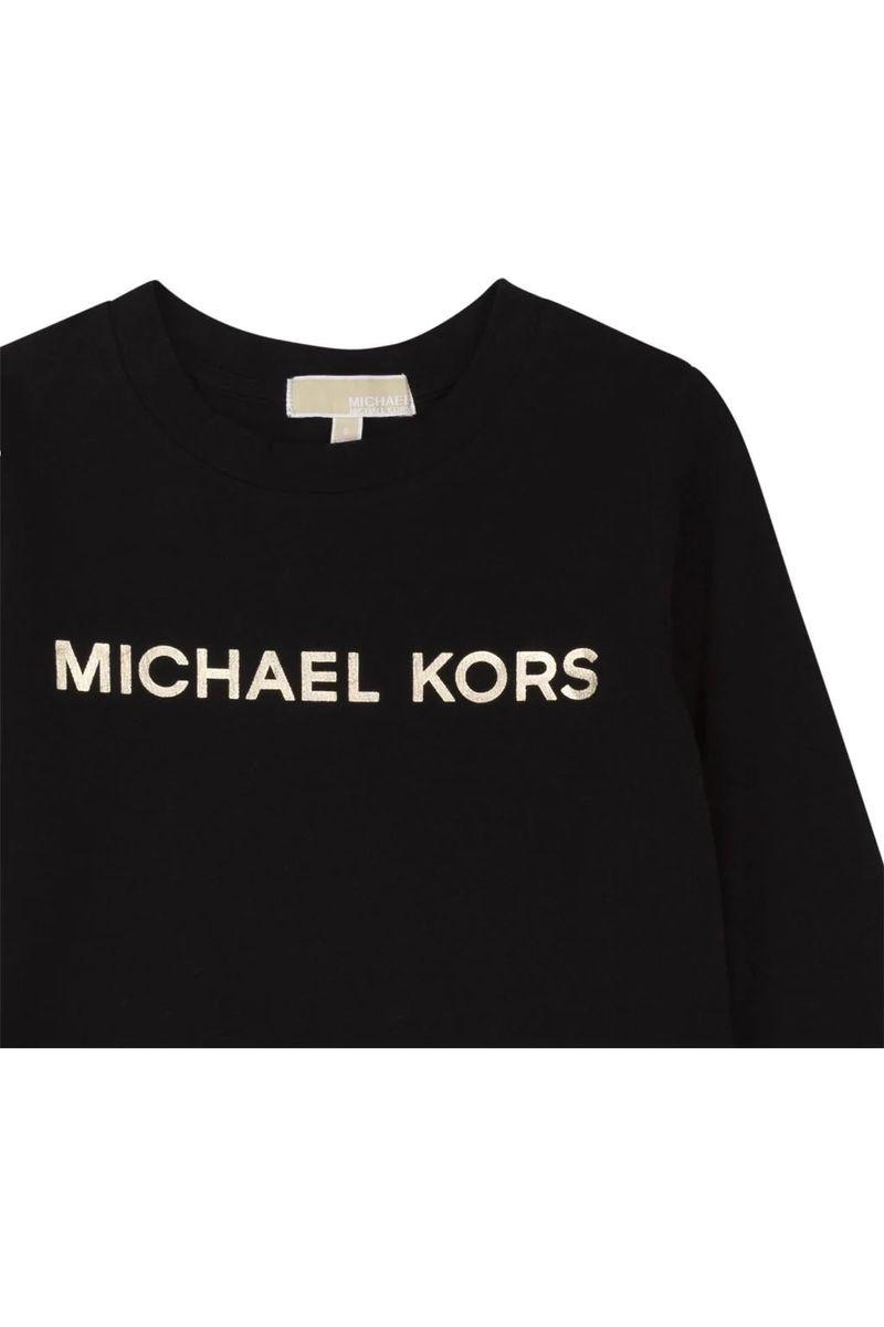 חולצת טי שרט ארוכה MICHAEL KORS לוגו ממותג לילדות