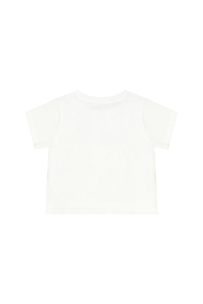 חולצת טי שרט MICHAEL KORS לוגו לב לילדות White / 2Y