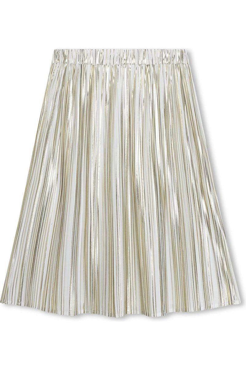 חצאית פליסה MICHAEL KORS אבזם זהב לילדות