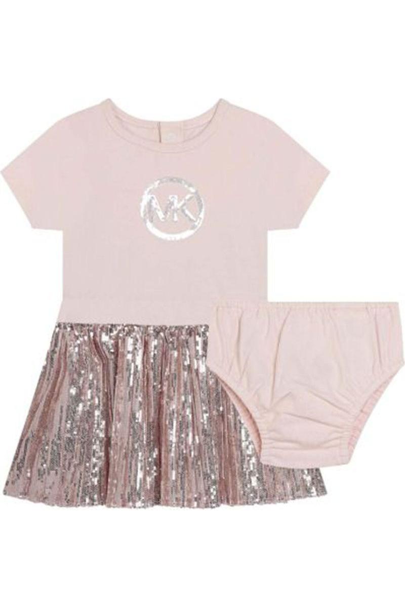 שמלת MICHAEL KORS מנצנצת+תחתונים לתינוקות