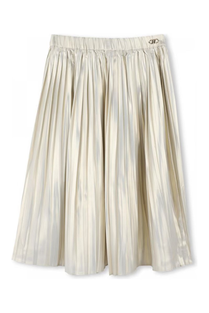 חצאית פליסה MICHAEL KORS אבזם זהב לילדות