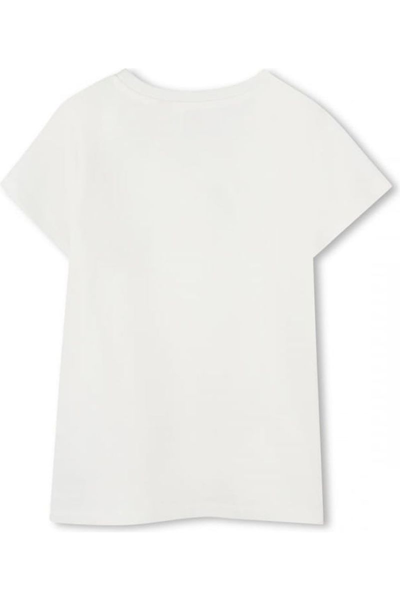 חולצת טישירט MICHAEL KORS לוגו מותג באמצע לילדות