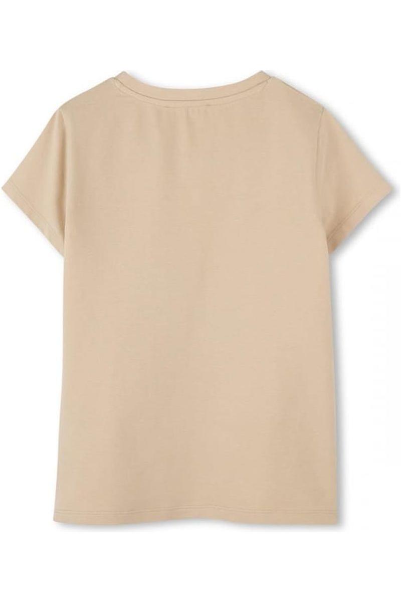 חולצת טישירט MICHAEL KORS לוגו מותג באמצע לילדות