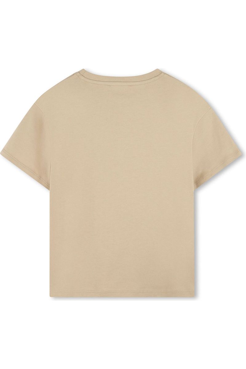 חולצת טישירט MICHAEL KORS לוגו מותג בצד לילדות