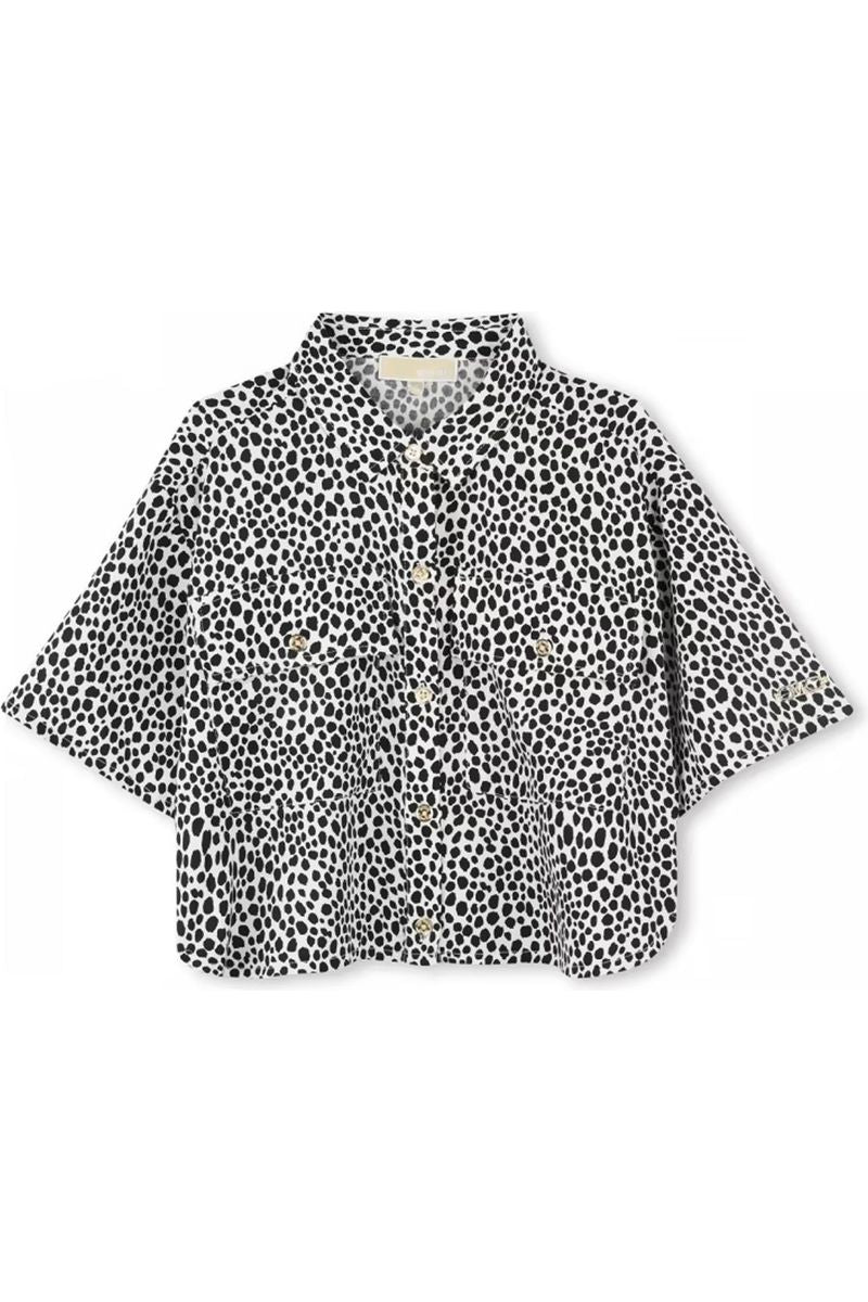 חולצה מכופתרת MICHAEL KORS נקודות לילדות