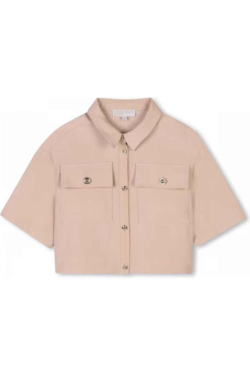 חולצה מכופתרת MICHAEL KORS קלאסית לילדות