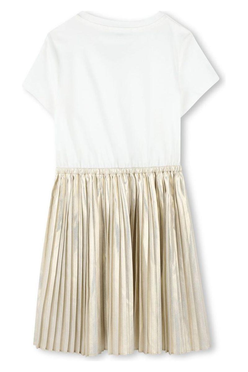 שמלת MICHAEL KORS בשילוב חצאית פליסה לילדות