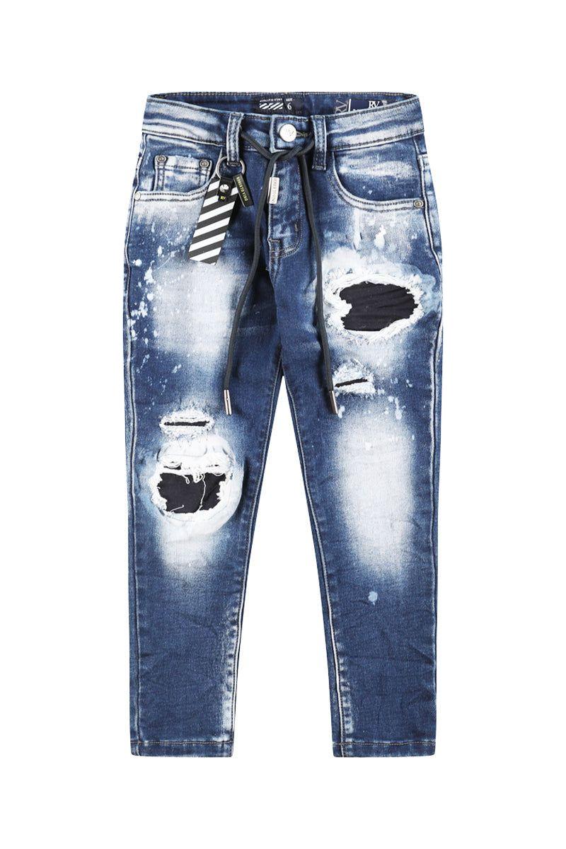 ג'ינס קרעים משופשף ROBERTO VINO ילדים