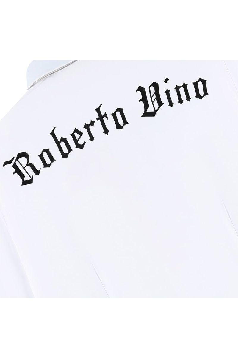 חולצה מכופתרת ROBERTO VINO ארוכה לוגו אחורי לילדים