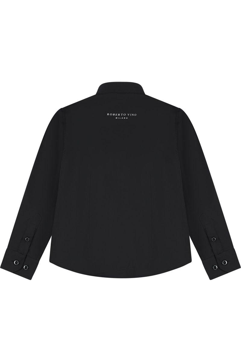 חולצה מכופתרת ROBERTO VINO ארוכה אייקון ילד בצד לילדים