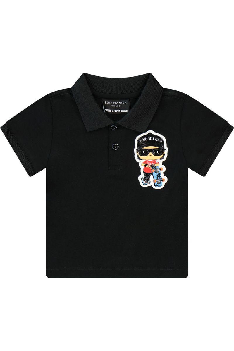 חולצת צווארון ROBERTO VINO סטריט סטייל לתינוקות