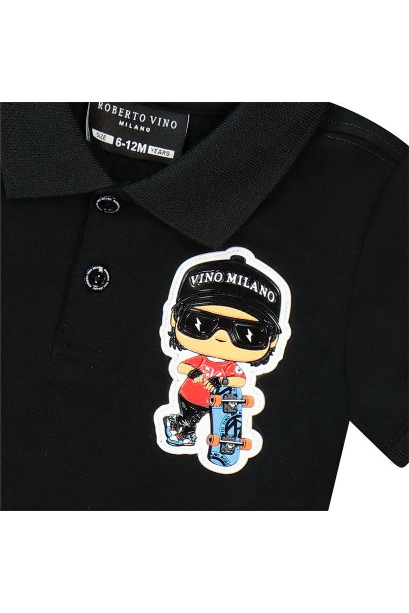 חולצת צווארון ROBERTO VINO סטריט סטייל לתינוקות
