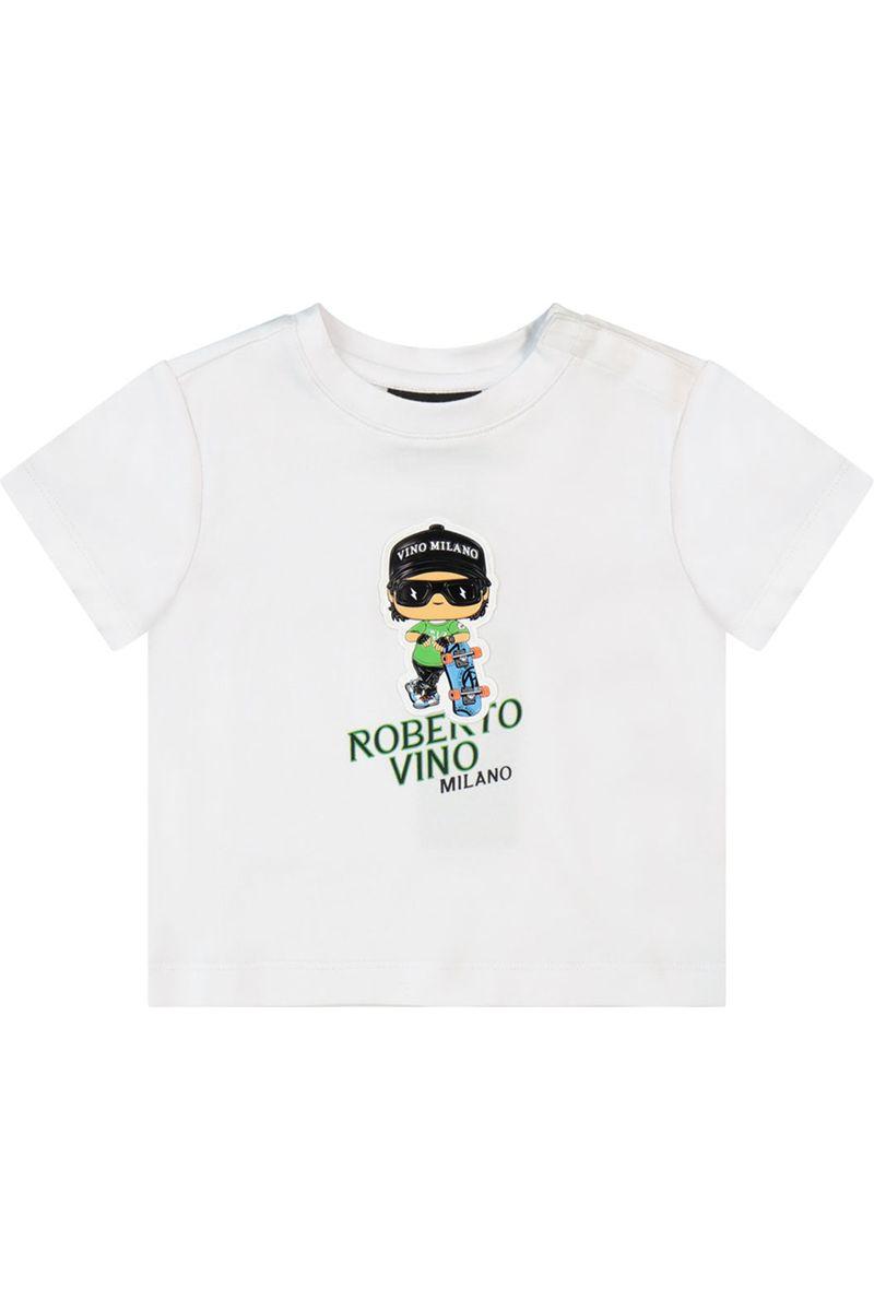 חולצת טי שרט ROBERTO VINO סטריט סטייל לתינוקות
