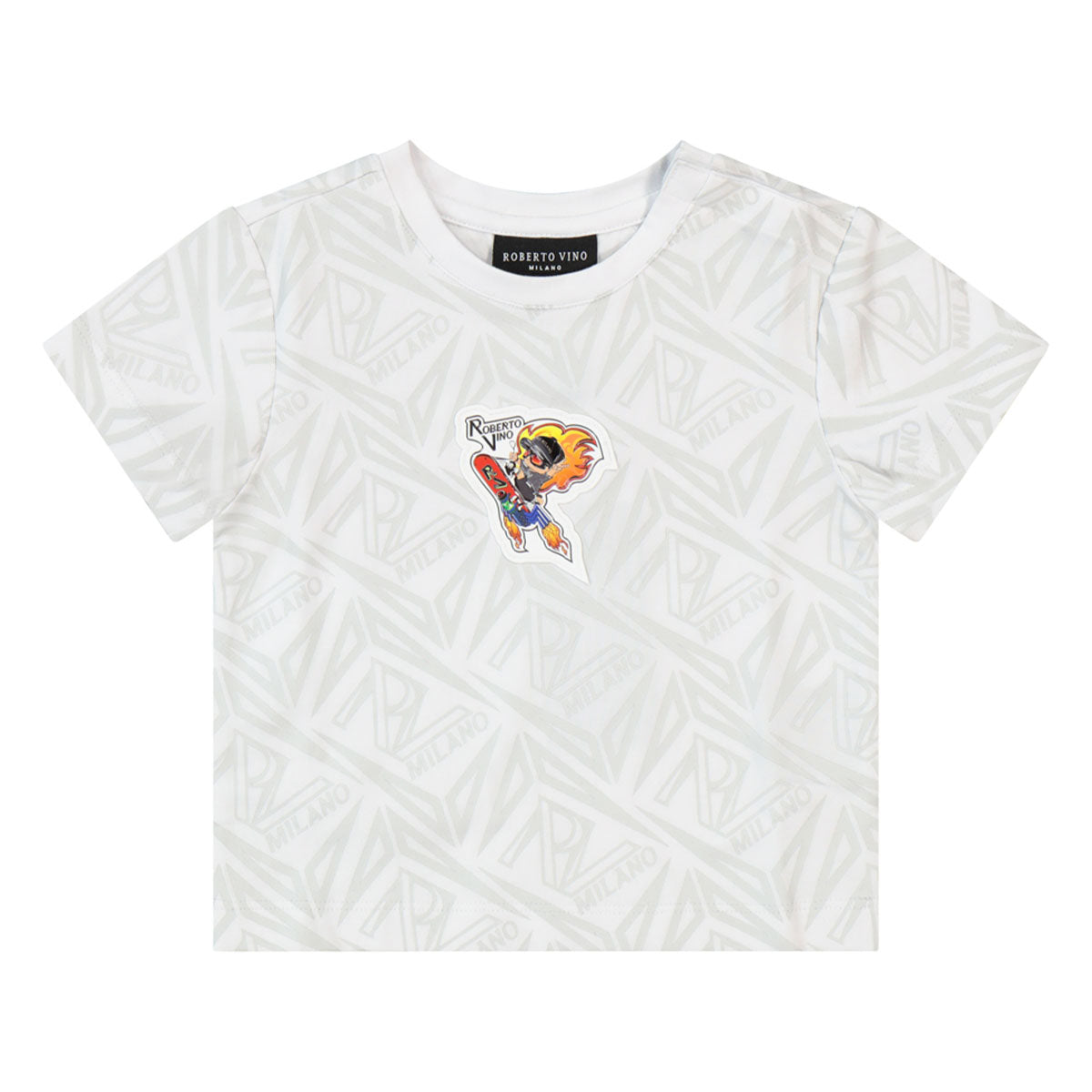 חולצת טי שרט ROBERTO VINO ילד טס באוויר לתינוקות