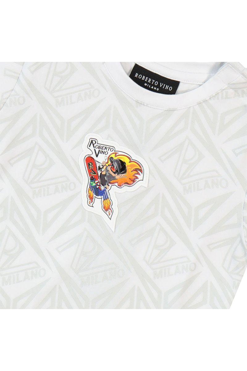 חולצת טי שרט ROBERTO VINO ילד טס באוויר לתינוקות