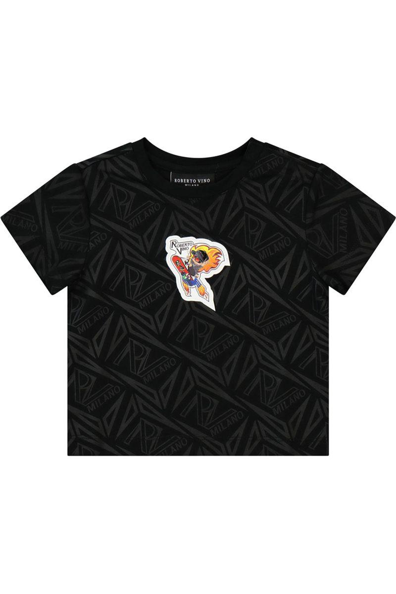 חולצת טי שרט ROBERTO VINO ילד טס באוויר לתינוקות